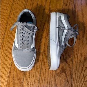 Grey vans great condition